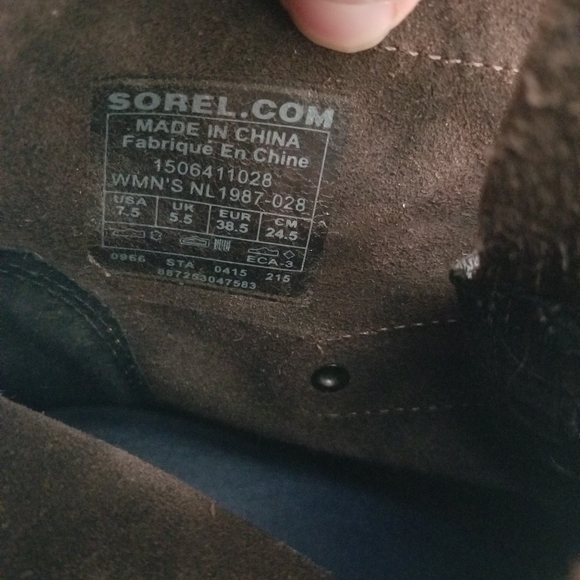 Sorel Joan of Arctic lace up wedge ankle boots - Picture 5 of 8